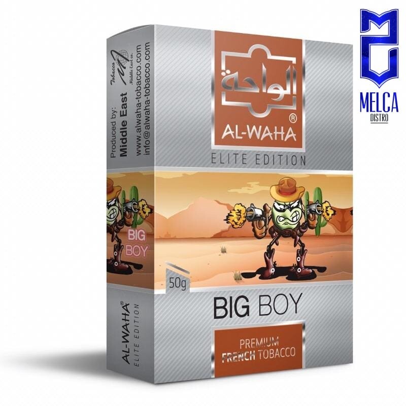 AL-WAHA BIG BOY - 10x50g - HOOKAH TOBACCO