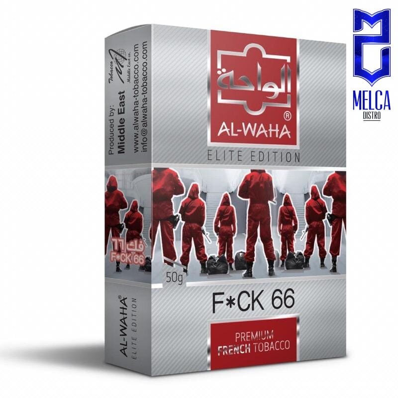AL-WAHA FUCK 66 - 10x50g - HOOKAH TOBACCO