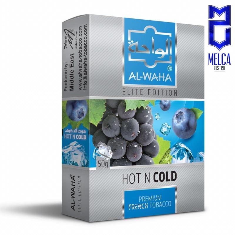 AL-WAHA HOT N COLD - 10x50g - HOOKAH TOBACCO