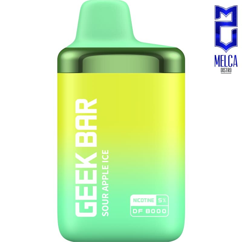 Geek Bar DF8000 - 8000 Puffs - Sour Apple Ice - 50MG - Disposables