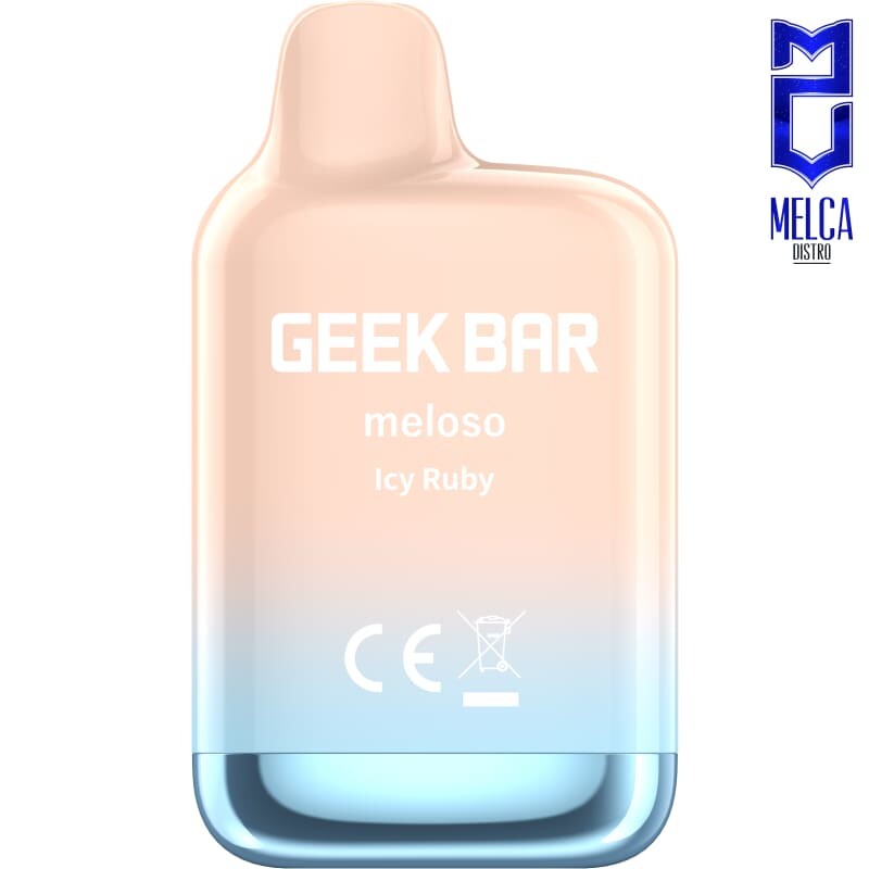 Geek Bar Meloso Mini - 1500 Puffs - Icy Ruby - 50MG - Disposables