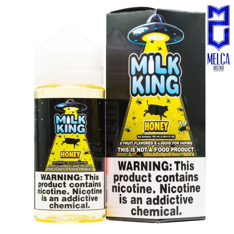 Milk King Honey 100ml - E-Liquids