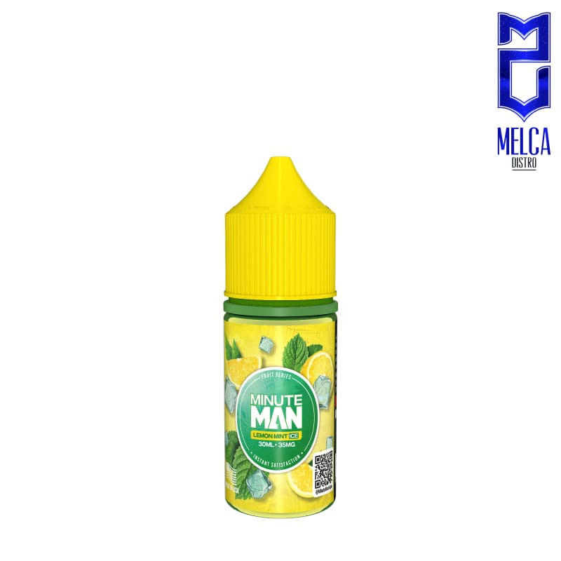 Minute Man Salt Lemon Mint Ice 30ml - E-Liquids