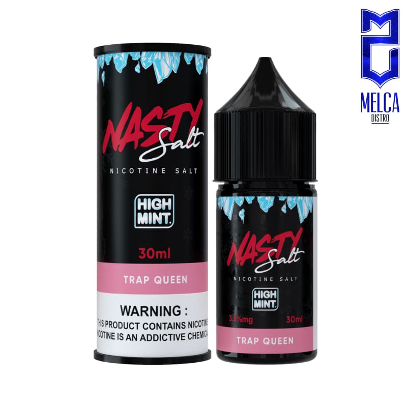 Nasty Salt High Mint Trap Queen 30ml - E-Liquids