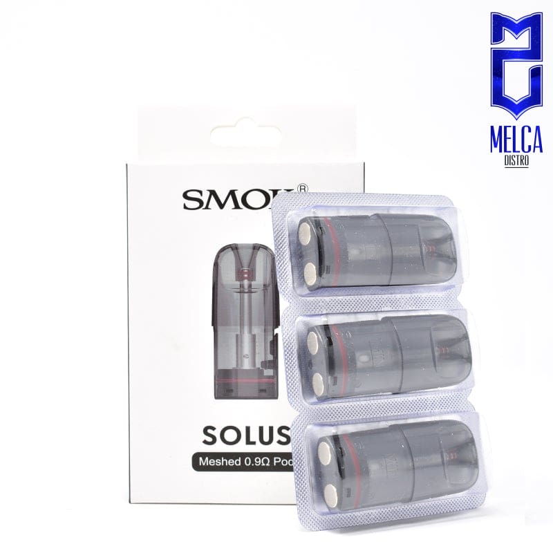 Smok Solus 2 Pods 3-Pack - Meshed 0.9Ω - Coils