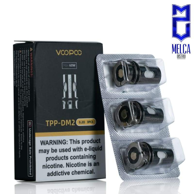 Voopoo TPP Coils 3-Pack - DM2 0.2ohm - Coils