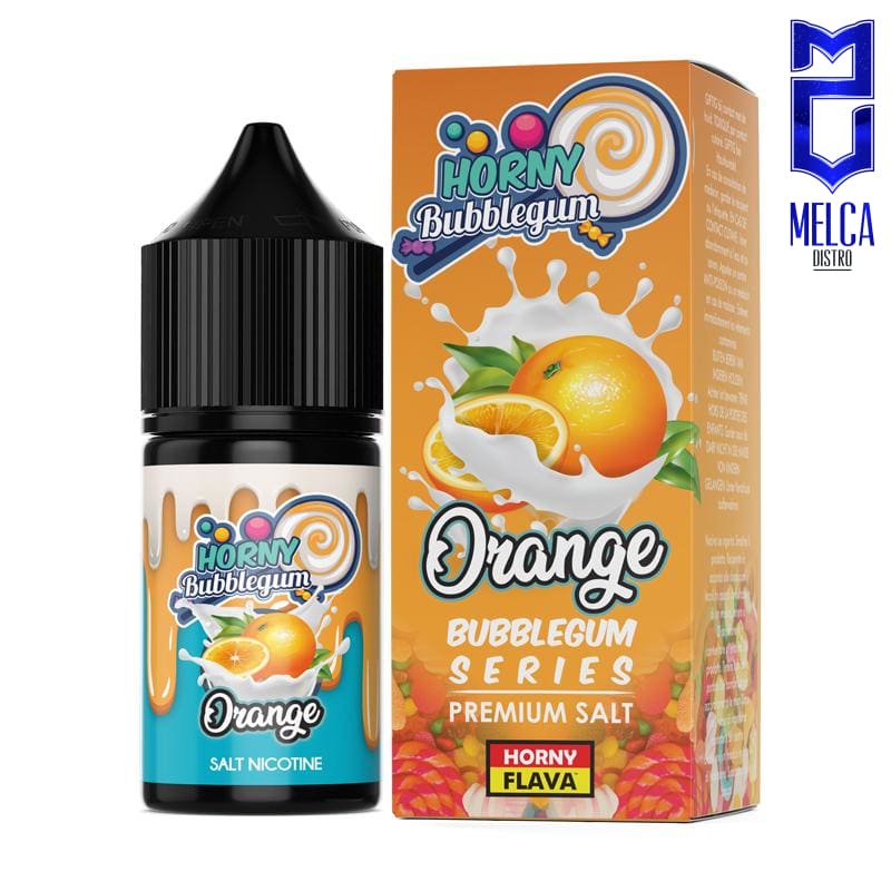 Horny Flava ICE Salt Orange Bubblegum 30ml - E-Liquids