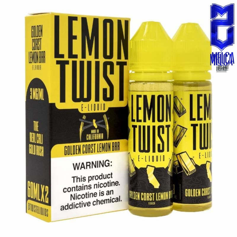 Lemon Twist Golden Coast Lemon Bar 60ml - E-Liquids