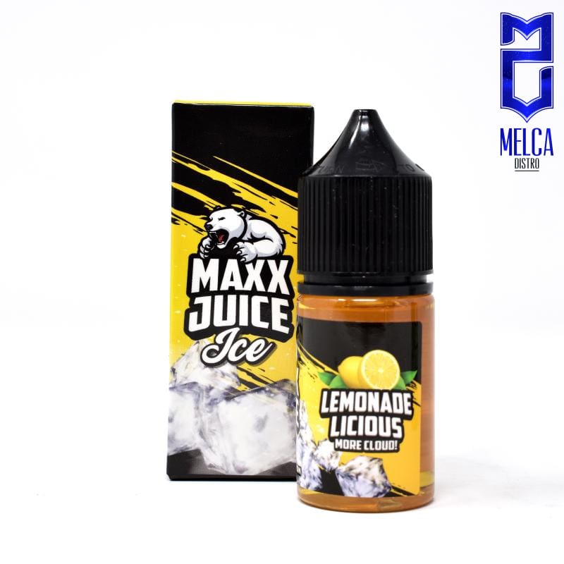 Maxx Juice Ice Salt Lemonade Lucious 30ml - 50MG - E-Liquids