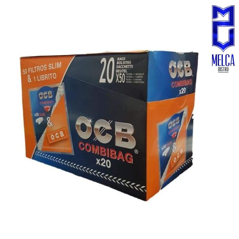 OCB COMBIBAGS - COMBIBAG ORANGE CAJA 20 BOLSAS