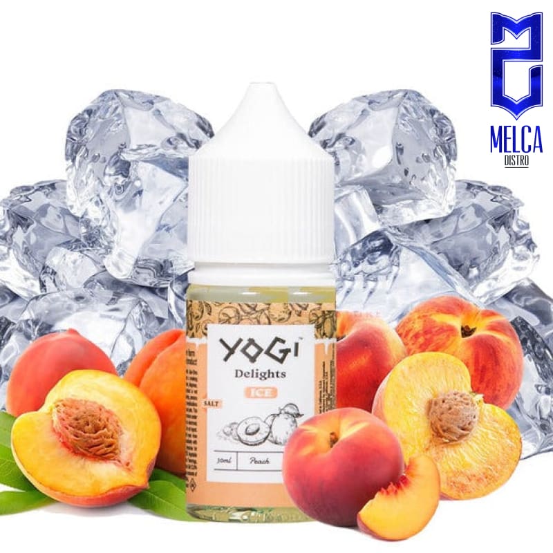 Yogi Delights Salt Peach Ice 30mL - E-Liquids