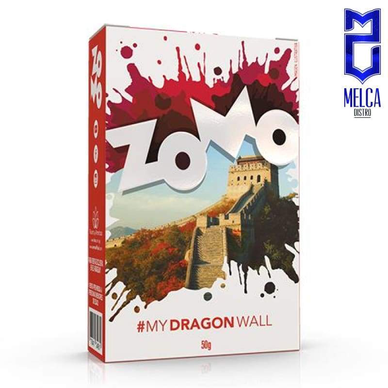ZOMO DRAGON WALL - 10x50g - HOOKAH TOBACCO