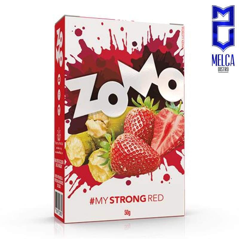ZOMO STRONG RED - 10x50g - HOOKAH TOBACCO