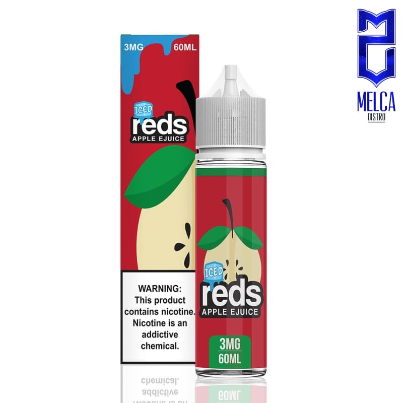 Reds Apple ICED 60ml - 3MG - E-Liquids