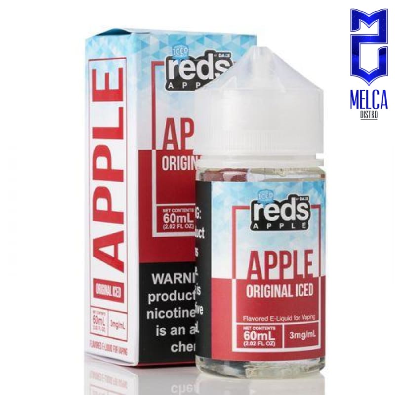 Reds Apple ICED 60ml - 3MG - E-Liquids