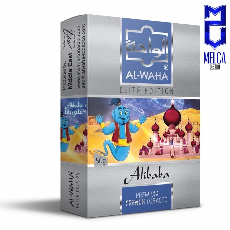 AL-WAHA ALIBABA - 10x50g - HOOKAH TOBACCO