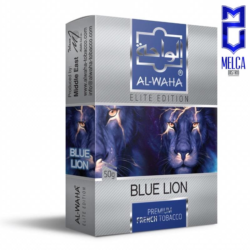 AL-WAHA BLUE LION - 10x50g - HOOKAH TOBACCO