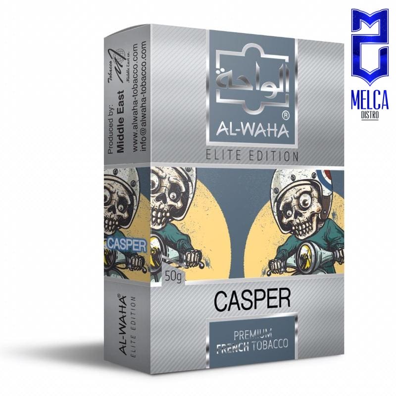 AL-WAHA CASPER - 10x50g - HOOKAH TOBACCO