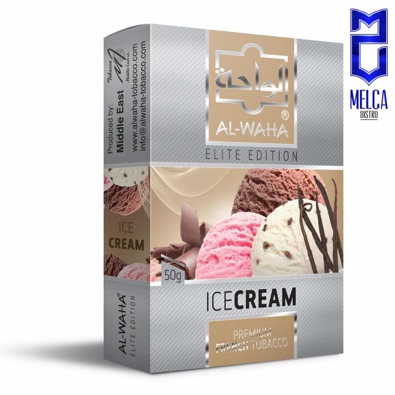 AL-WAHA ICE CREAM - 10x50g - HOOKAH TOBACCO