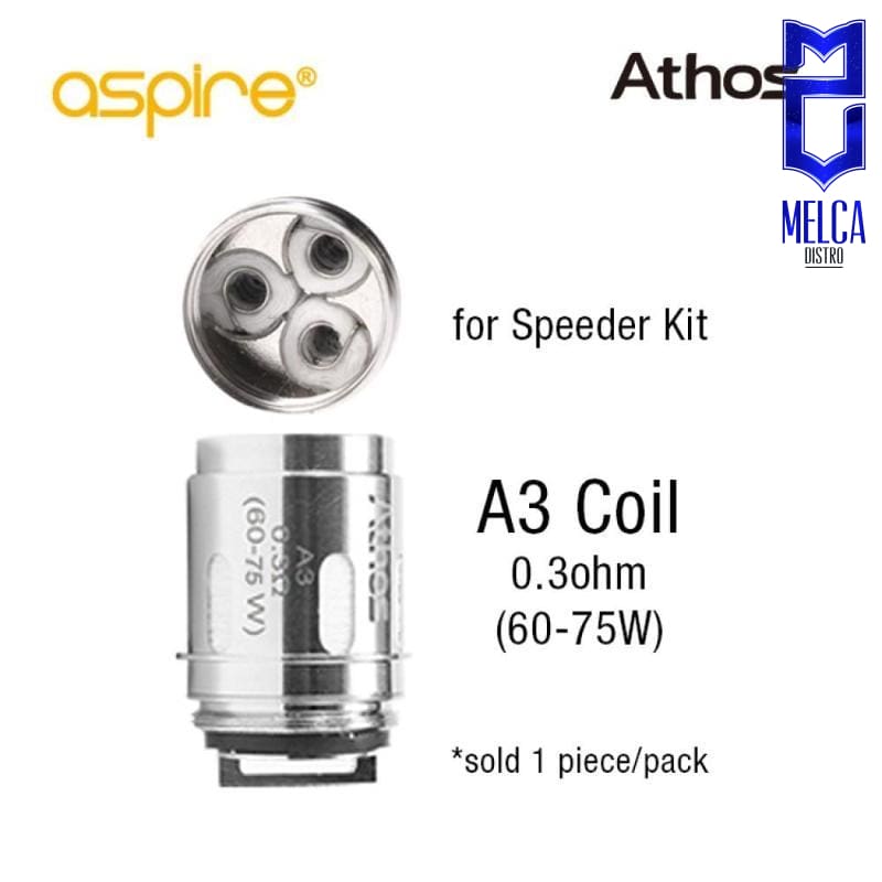 Aspire Athos Coil A-3 0.3ohm 1-Unit - Coils