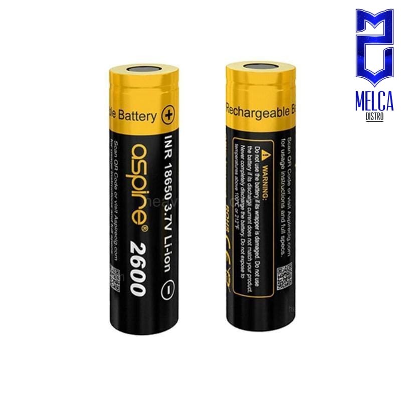 Aspire Battery 18650 2600mAh - Batteries