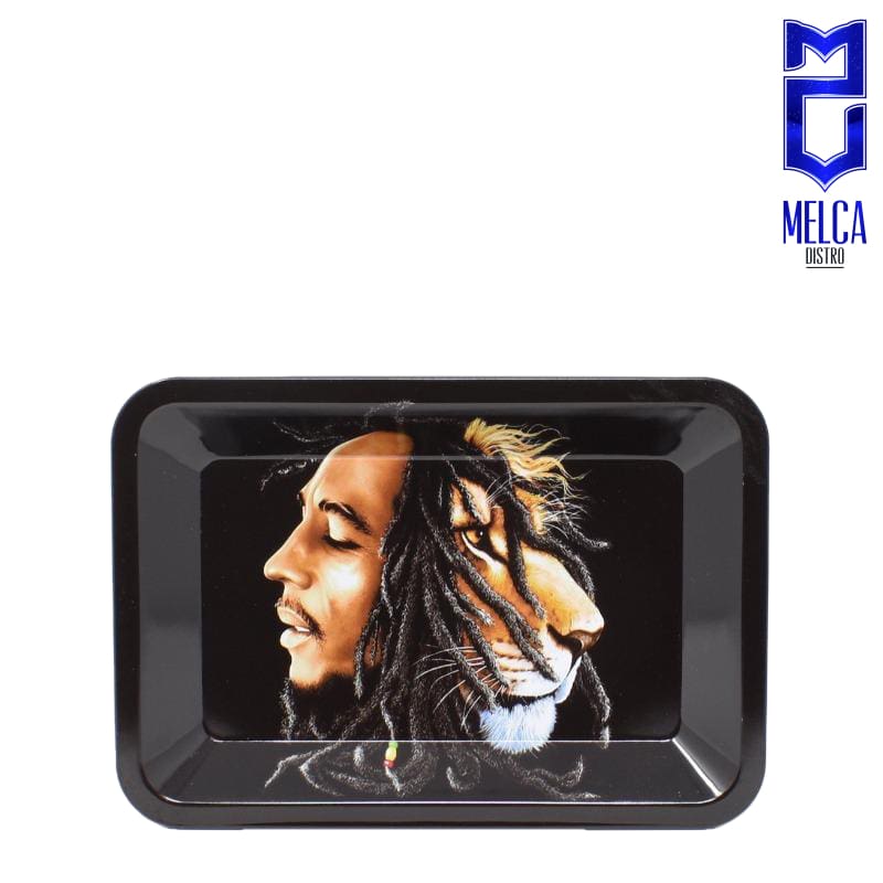 Bandeja Bob Marley Lion Black 18x12cm 4567-212 - BANDEJAS
