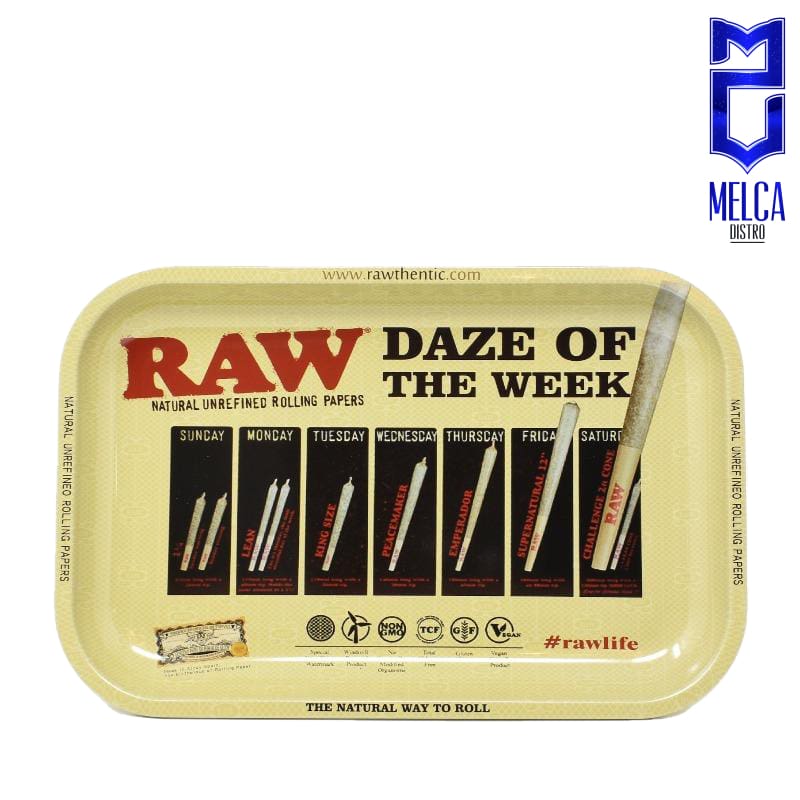 Bandeja Raw Daze of the Week 29x19cm 4567-029 - BANDEJAS