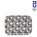 Bandeja Silicon Skull Black 18x12cm 4567-152 - BANDEJAS