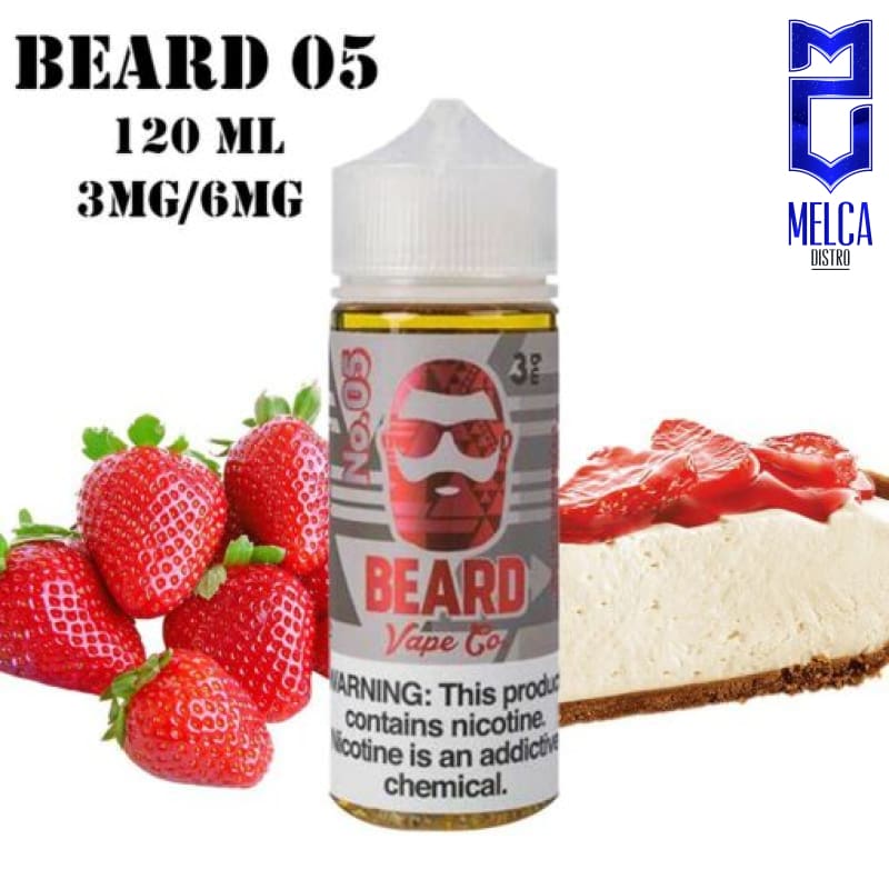 Beard Vape No. 05 120ml - 3MG - E-Liquids