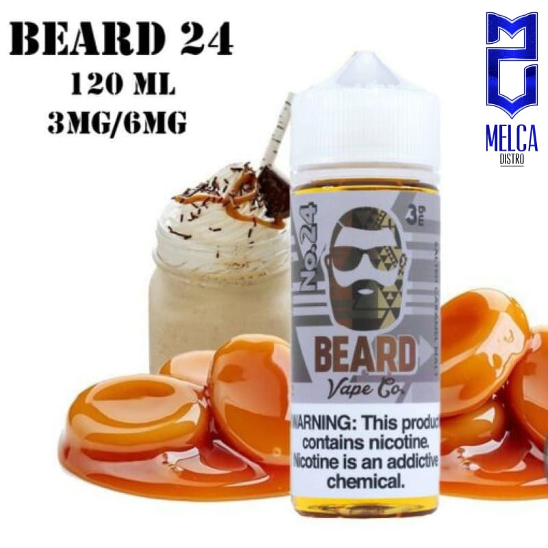 Beard Vape No. 24 120ml - 3MG - E-Liquids