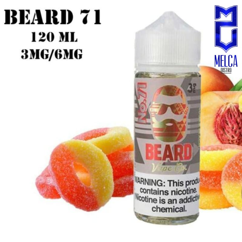 Beard Vape No. 71 120ml - 3MG - E-Liquids