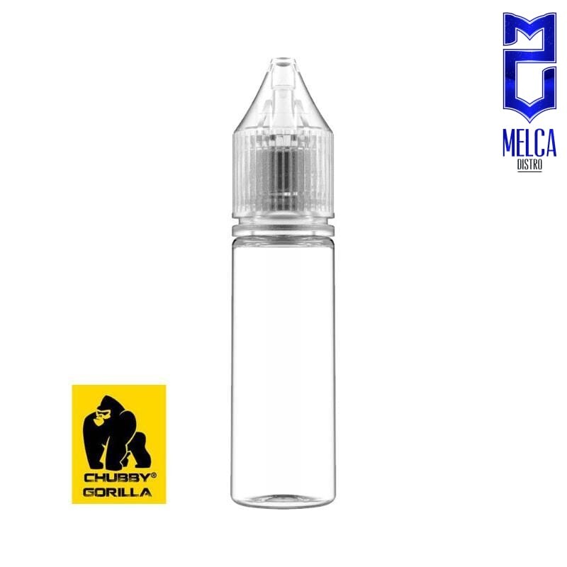 Chubby Gorilla V3 Clear 15ml 100Pack - Unicorn Bottles