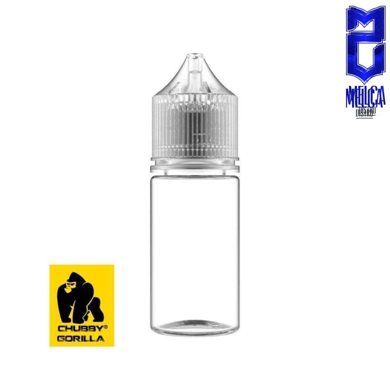 Chubby Gorilla V3 Clear 30ml 100Pack - Unicorn Bottles