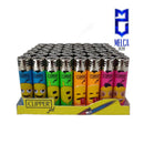 Clipper Lighter Jet Flame Emoji 48 Units - Lighters