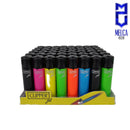 Clipper Lighter Jet Flame Shiny Colors 48 Units - Lighters