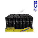 Clipper Lighter Jet Flame Soft Black 48 Units - Lighters