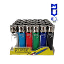 Clipper Lighter Jet Flame Solid Colors 24 Units - Lighters