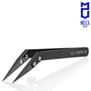 Coil Master Elbow Ceramic Tweezer Black - Tool Kit
