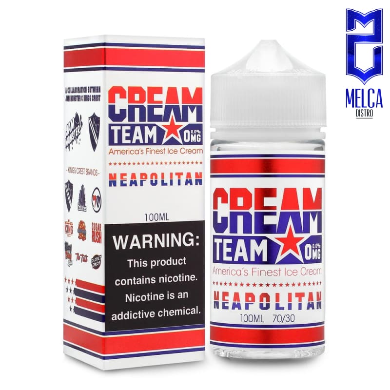 Cream Team Neapolitan 100ml - E-Liquids