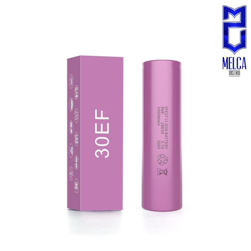 Efest Battery 18650 3000mAh 30EF - Batteries