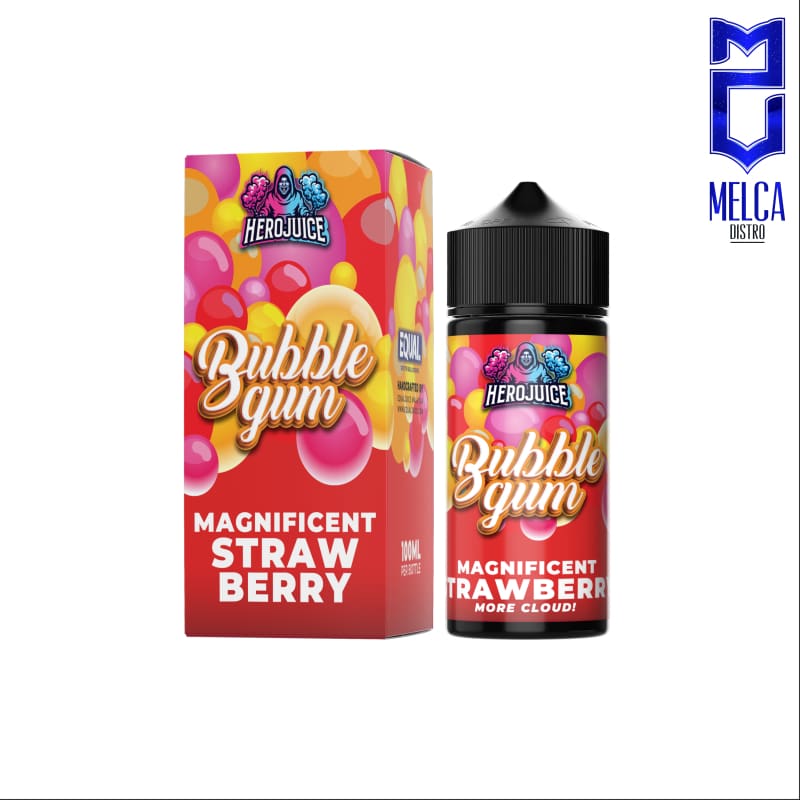 Equal Hero Strawberry Bubblegum 100ml - E-Liquids