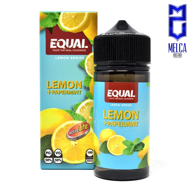 Equal Ice Lemon Papermint 100ml - 0MG - E-Liquids