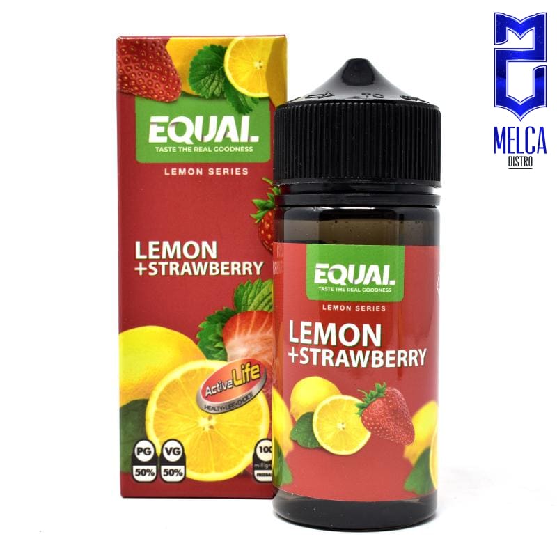 Equal Ice Lemon Strawberry 100ml - 0MG - E-Liquids