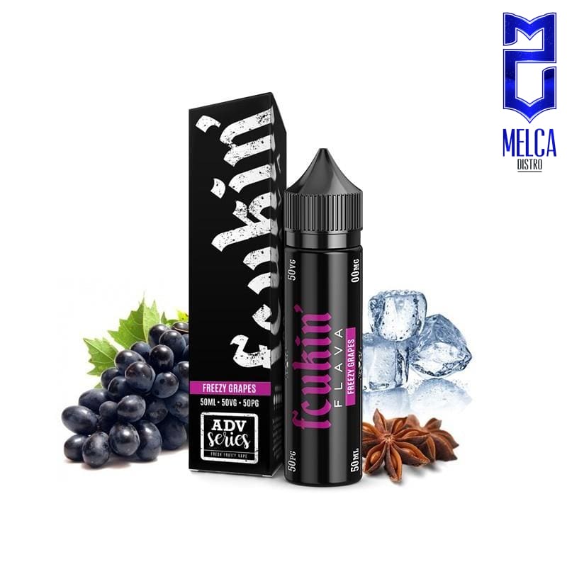 FCUKIN FLAVA Freezy Grape 120ml - E-Liquids