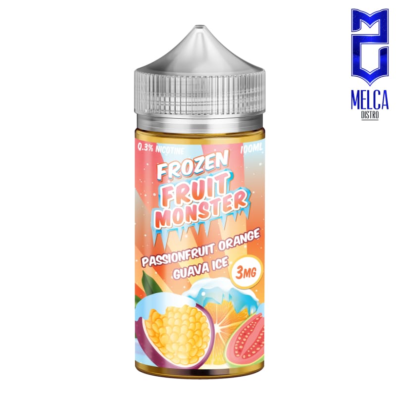 Frozen Fruit Monster Passionfruit Orange Guava 100ml - E-Liquids