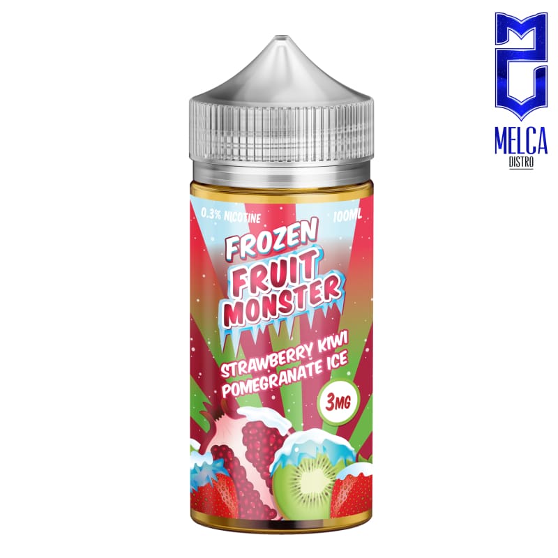 Frozen Fruit Monster Strawberry Kiwi Pomegranate 100ml - E-Liquids
