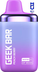 Geek Bar DF8000 - 8000 Puffs - Peach Berry - 50MG - Disposables