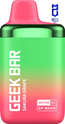 Geek Bar DF8000 - 8000 Puffs - Sakura Grape - 50MG - Disposables