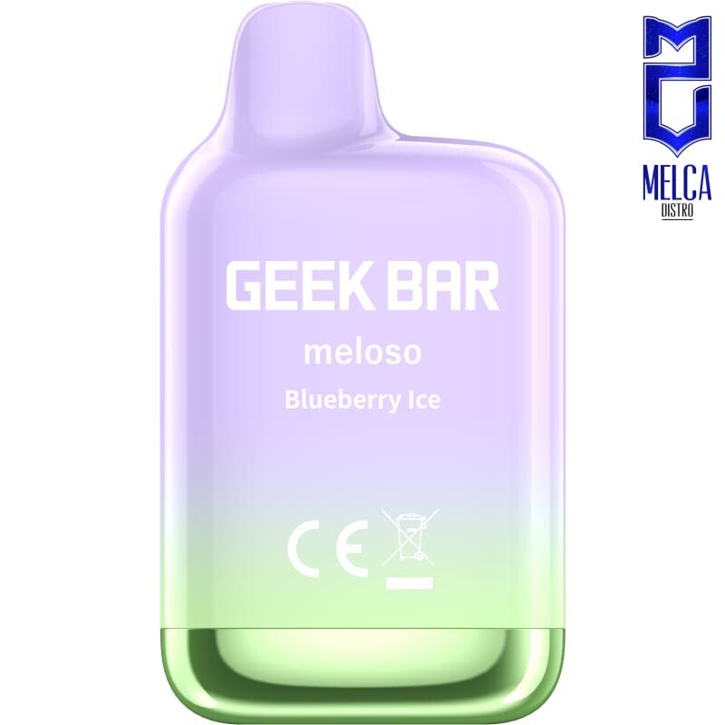 Geek Bar Meloso Mini - 1500 Puffs - Blueberry Ice - 50MG - Disposables