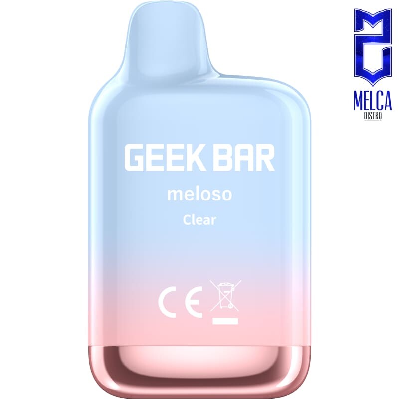 Geek Bar Meloso Mini - 1500 Puffs - Clear - 50MG - Disposables